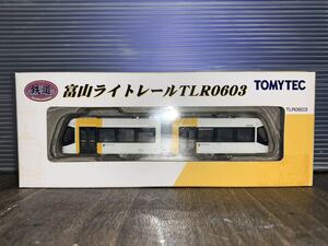 【送料230円〜】動力ユニット付き☆鉄道コレクション 富山ライトレール TLR0603 鉄コレ TOMYTEC トミーテック ポートラム 富山地方鉄道