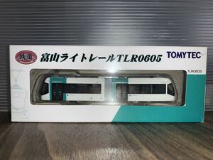 【送料230円〜】動力ユニット付き☆鉄道コレクション 富山ライトレール TLR0605 鉄コレ TOMYTEC トミーテック ポートラム 富山地方鉄道