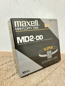 【新品未開封】maxell マクセル 5インチ フロッピーディスク 2DD MD2-DD 10枚パック MINI FLOPPY DISK