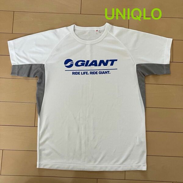 未使用 UNIQLO×GIANT コラボT メッシュTシャツ S ジャイアント ユニクロ UT 半袖 半袖Tシャツ