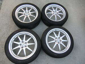 ２１５／４５Ｒ１７＆アルミ中古４本セット