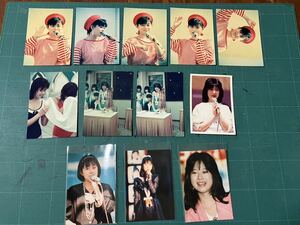 【新春セール】 松本典子　写真12枚セット(当時物含) 80年代アイドル 