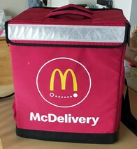 McDeliveryリュック　マックデリバリーリュック　宅配バック　宅配リュック　クーラーボックス_画像1