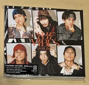 再生済 CD SixTONES THE VIBES 通常盤 ジェシー 京本大我 松村北斗 高地優吾 森本慎太郎 田中樹