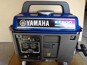 YAMAHA ヤマハ ポータブル発電機 EF800B 60Hz 4サイクル 　中古品　整備済　発電確認済OK