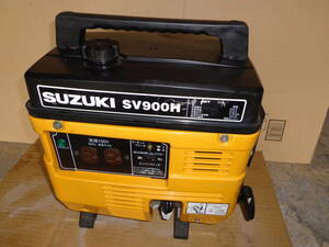 SUZUKI/スズキ ポータブル発電機　SV90０H 60Hz　中古品　整備済