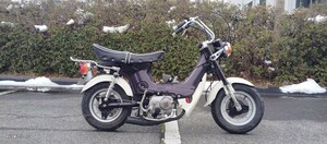 1円スタート HONDA シャリー2型CF50 88cc！ 国産ゴリラLクランク エンジンOH済 電装12V 当時物部品多数