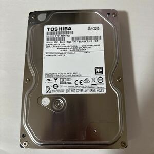 A400:◇動作保証/AVコマンド対応◆使用0時間 TOSHIBA SATA 3.5インチHDD SATA 1000GB DT01ABA100V 1TB