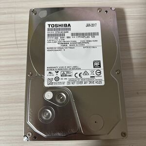 X188:【動作保証/使用0時間/AVコマンド対応】TOSHIBA 2TB HDD DT01ACA200 3.5インチHDD SATA