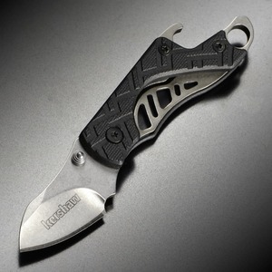Kershaw 折りたたみナイフ CINDER 小型 ライナーロック 1025X ブラック カーショウ ポケットナイフ