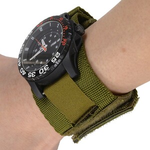 Rothco 時計用ベルト ウォッチバンド ナイロン [ オリーブドラブ ] | OD ミリタリーウォッチ 軍用腕時計