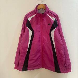 YONEX/ Yonex long sleeve nylon jacket badminton Pink Lady -sS