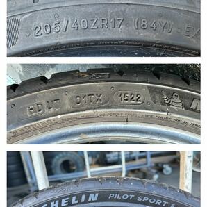 送料無料 205/40ZR17 84Y（MICHELIN）PILOT SPORT 5 2本 A.5の画像5