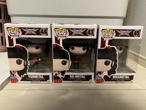 BABYMETAL FUNKO ROCKS POP! フィギュア　３体セット　新品未開封