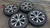 235/55R20 スタッドレスタイヤ 4本 RX 純正 アルミホイール 20インチ 20×8j+30 114.3/5H バージョンL 2016年51週 残り溝6～7mm パンクなし_画像1