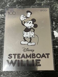 2023 EPOCH Premier Edition Collection Card Disney 100周年記念 ミッキーマウス 蒸気船ウィリー 300枚限定