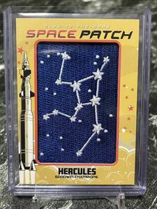 2023 upper deck goodwin champions SPACE PATCH hercules