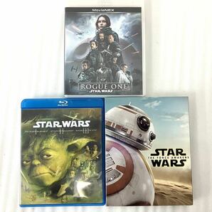 計５本 スターウォーズ Blu-ray ハンソロ 最後のジェダイ ローグワン プリクエルトリロジー ブルーレイコレクション フォースの覚醒 洋画の画像5