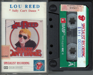 【カセット】LOU REED - Sally Can't Dance【80年代インドネシア製/珍品】