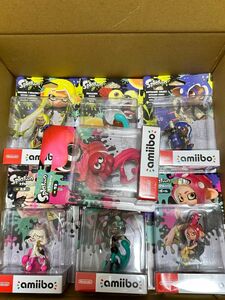 【新品未開封　送料込み】アミーボ　スプラトゥーン7種セット amiibo Nintendo Switch