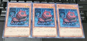 遊戯王　魔犬オクトロス　ノーマル　３枚セット　即決