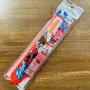 MARVEL マーベル スパイダーマン 抗菌スライド式 箸 箸箱セット 入園入学 幼稚園 保育園 小学校