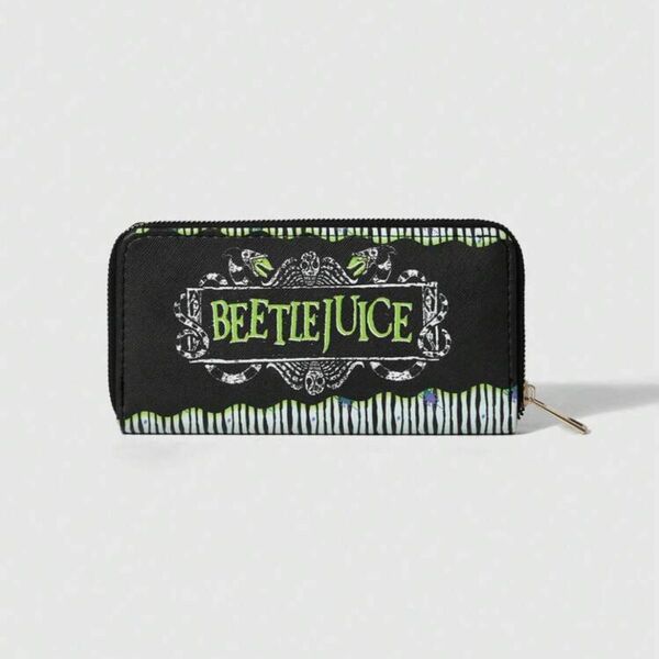 ビートルジュース 長財布 グッズ beetlejuice ティムバートン 輸入