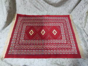 小さな絨毯 じゅうたん◆アラブ首長国連邦（UAE）ドバイ 1990年1月に購入