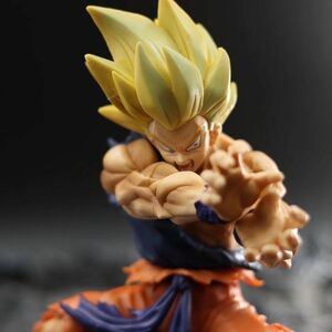 ■ ドラゴンボール ☆【孫悟空】■ 約 15CM 0.2kg 海外限定 漫画風 箱なし A199