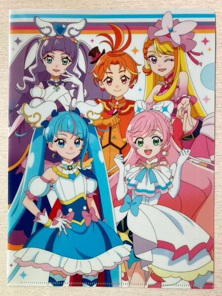 即決★送料込★ひろがるスカイ！プリキュア付録【プリキュア A4サイズ クリアファイル①】アニメージュ2024年1月増刊号 付録のみ匿名配送