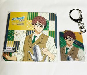 【新品/2点セット】Free! スイパラ 遠野 日和 メタルキーホルダー ポストカード メタキー ポスカ