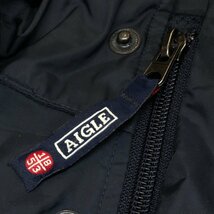 ●AIGLE エーグル マウンテンパーカー XL(JP:2XL相当) 濃紺 ネイビー マウンテンジャケット アウトドア キャンプ 登山 特大 大きい 3L_画像6