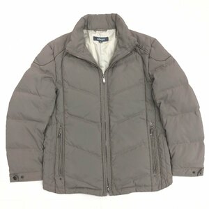 ◆allegri アレグリ キルティング ダウンジャケット 46(M) グレージュ ダウンコート ブルゾン 国内正規品 メンズ 紳士