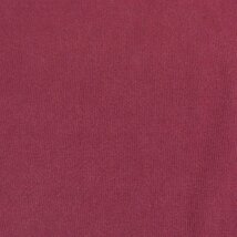 ●CANTERBURY カンタベリー ロゴ刺繍 コットン ラガーシャツ 3L エンジ ボルドー 肉厚 ポロシャツ ラグビー 2XL 特大 大きいサイズ メンズ_画像7