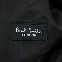 ●伊ロロピアーナ社製生地 Paul Smith ポールスミス 2B スーツ 上下セットアップ L2(XL相当) ダークグレー系 日本製 特大 大きい 2L LL_画像7