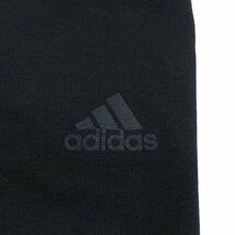 ●adidas アディダス ロゴプリント 裏起毛 スウェット ジョガーパンツ O 黒 ブラック ジャージ XL 2L LL 特大 大きいサイズ メンズ 紳士_画像4