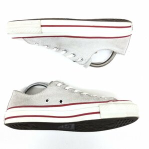 ●CONVERSE コンバース 旅するオールスター 東京限定 本革 スエードレザー ローカット スニーカー 24.5cm ライトグレー 日本製 ALL STARの画像7