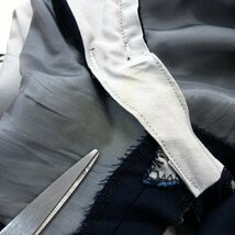 ●YSL イヴサンローラン ダブル スーツ 上下セットアップ A7(2XL相当) 紺 ネイビー 特大 大きいサイズ 3L 国内正規品 メンズ 紳士_画像9