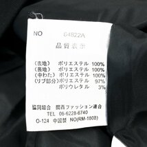 ◆PGA TOUR PGAツアー 2WAY エコダウン ゴルフジャケット ベスト M 黒 ブラック ブルゾン 国内正規品 メンズ 紳士_画像9