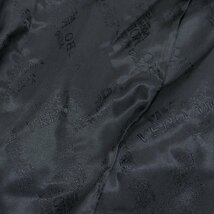 ◆美品 VERO MODA ヴェロモーダ 豪華ラクーン&ラビットファートリム 本革 レザージャケット 38M 黒 ブラック リアルファー 毛皮 女性用_画像8