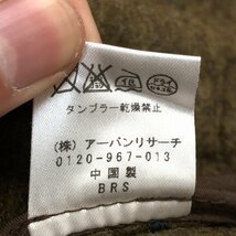 ◆URBAN RESEARCH DOORS アーバンリサーチ フーデット ダブル ジャケット 38(M) オリーブ カーキ ブルゾン 国内正規品 メンズ 紳士_画像8