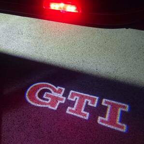 【新品】 ゴルフ5 GOLF5 GTI LED ドア カーテシランプ ウェルカムライト / ピレリ R V ワーゲン アウディ AUDI カーテシの画像1