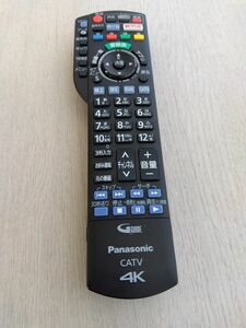 Panasonic 4K CATVリモコンN2QAYB001257中古美品596