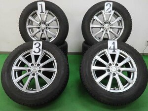 4本 社外 17インチ 7J+48 114.3 スタッドレス グッドイヤー アイスナビ SUV 225/65R17 エクストレイル T32 CX-5 CX-8 アウトバック BT5 BS9