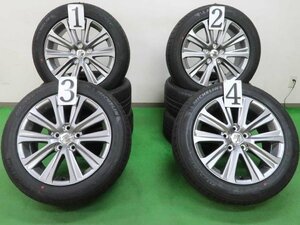 4本 トヨタ クラウン 210系 純正 17インチ 7.5J +40 114.3 ラジアル ミシュラン PRIMACY LC 215/55R17 アスリート ハイブリッド ロイヤル