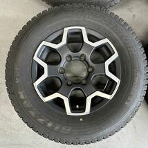 S0002☆ブリヂストン 195/80R15 中古スタッドレス4本セット☆_画像2