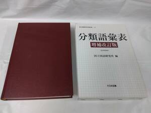 分類語彙表☆増補改訂版　2004　CD-ROM未開封