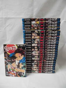 特価【鬼滅の刃　 きめつのやいば　全23巻◆吾峠呼世晴 ジャンプコミックス※タバコの匂い有】4*3