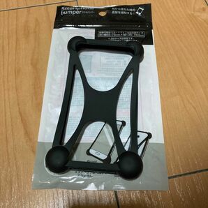 中古 スマホ バンパー 装着可能サイズ:横65-75mm、縦135-150mm 衝撃を緩和！ カバー ケース シリコン