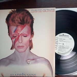 promo sample 見本盤 david bowie デヴィッド・ボウイ aladdin sane analog record vinyl レコード アナログ lp 